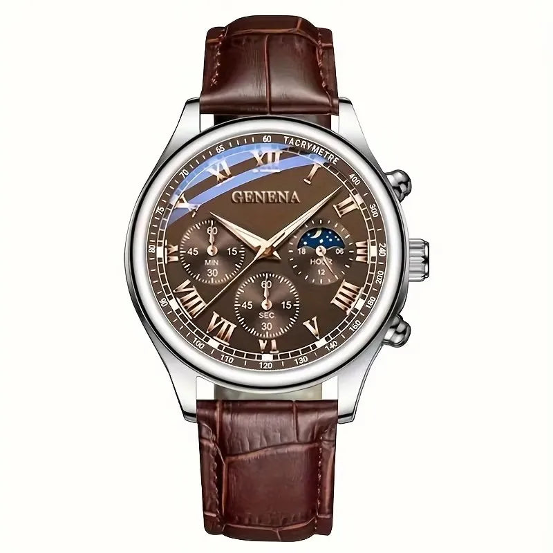 GAIETY  Men's Luxury Belt Fashion Quartz Watch